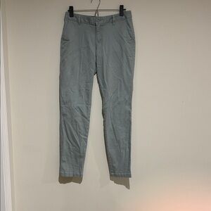 Eddie Bauer Women's Light Green Skinny Pants